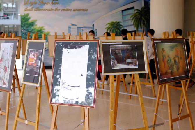 The Arts exhibition of Faculty of Industrial Fine Arts,TDTU