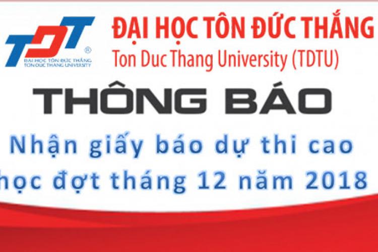 Dai-hoc-Ton-Duc-Thang-thong-bao-ket-qua-thi-tuyen-sinh-sau-dai-hoc-dot-2-2018